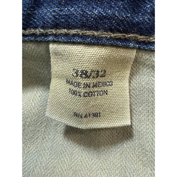 Polo Ralph Lauren Jeans 625 Varick Slim Size 38x32 Distressed Denim - Picture 4 of 10